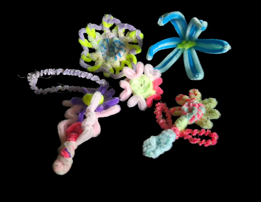 Sm Pipe Cleaner Flowers!